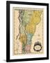 1814, Vermont State Map, Vermont, United States-null-Framed Giclee Print