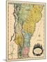 1814, Vermont State Map, Vermont, United States-null-Mounted Giclee Print
