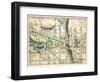 1815, Washington D.C. Vicinity of the Capitol, District of Columbia, United States-null-Framed Giclee Print