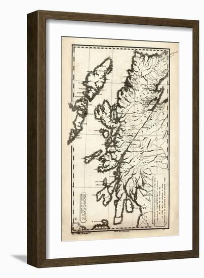 1817, Scotland, Scotland Highlands and Islands-null-Framed Giclee Print