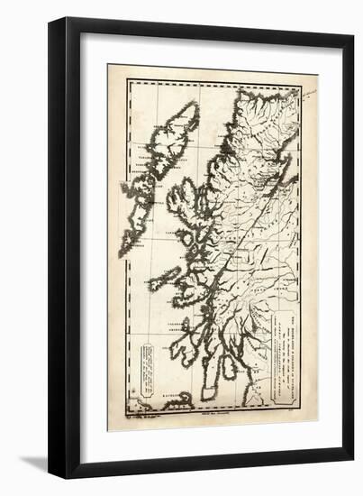 1817, Scotland, Scotland Highlands and Islands-null-Framed Giclee Print