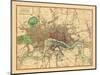 1818, London, United Kingdom-null-Mounted Giclee Print