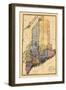 1820, Maine-null-Framed Giclee Print