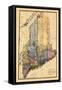 1820, Maine-null-Framed Stretched Canvas