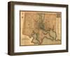 1822, Baltimore, Maryland, United States-null-Framed Giclee Print