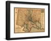 1822, Baltimore, Maryland, United States-null-Framed Giclee Print