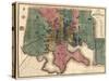 1822, Baltimore Revised 1836, Maryland, United States-null-Stretched Canvas