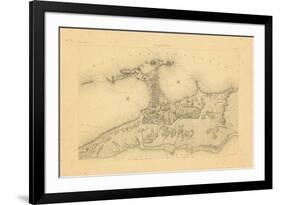 1823, Alexandie, Egypt-null-Framed Giclee Print