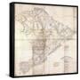 1825, Charleston District surveyed 1820, South Carolina, United States-null-Framed Stretched Canvas