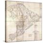 1825, Charleston District surveyed 1820, South Carolina, United States-null-Stretched Canvas