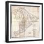 1825, Charleston District surveyed 1820, South Carolina, United States-null-Framed Giclee Print