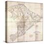 1825, Charleston District surveyed 1820, South Carolina, United States-null-Stretched Canvas