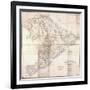 1825, Charleston District surveyed 1820, South Carolina, United States-null-Framed Giclee Print