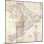 1825, Charleston District surveyed 1820, South Carolina, United States-null-Mounted Giclee Print