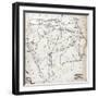 1825, Chesterfield District surveyed 1819, South Carolina, United States-null-Framed Giclee Print