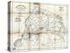 1825, Edgefield District surveyed 1817, South Carolina, United States-null-Stretched Canvas