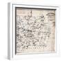 1825, Fairfield District surveyed 1820, South Carolina, United States-null-Framed Giclee Print