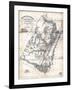 1825, Georgetown District surveyed 1820, South Carolina, United States-null-Framed Giclee Print