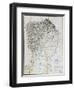 1825, Pendleton District surveyed 1820, South Carolina, United States-null-Framed Giclee Print