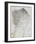 1825, Pendleton District surveyed 1820, South Carolina, United States-null-Framed Giclee Print