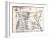 1825, Williamsburgh District surveyed 1820, South Carolina, United States-null-Framed Giclee Print