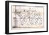 1825, York District surveyed 1820, South Carolina, United States-null-Framed Giclee Print