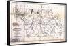 1825, York District surveyed 1820, South Carolina, United States-null-Framed Stretched Canvas