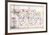 1825, York District surveyed 1820, South Carolina, United States-null-Framed Giclee Print