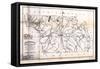 1825, York District surveyed 1820, South Carolina, United States-null-Framed Stretched Canvas
