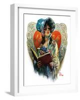 "1826 Valentine,"February 13, 1926-Paul Stahr-Framed Giclee Print