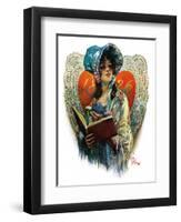 "1826 Valentine,"February 13, 1926-Paul Stahr-Framed Giclee Print