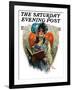 "1826 Valentine," Saturday Evening Post Cover, February 13, 1926-Paul Stahr-Framed Giclee Print