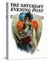 "1826 Valentine," Saturday Evening Post Cover, February 13, 1926-Paul Stahr-Stretched Canvas