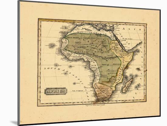 1828, Africa-null-Mounted Giclee Print