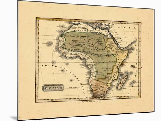 1828, Africa-null-Mounted Giclee Print