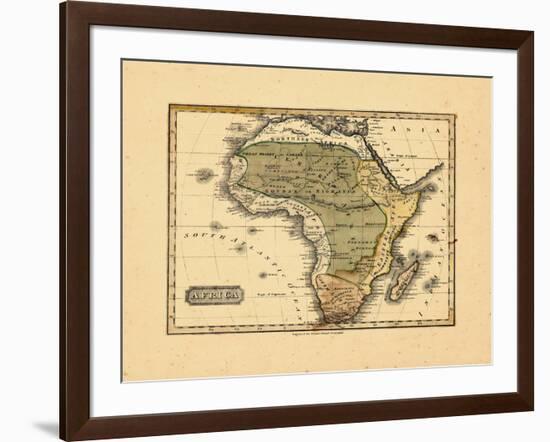 1828, Africa-null-Framed Giclee Print