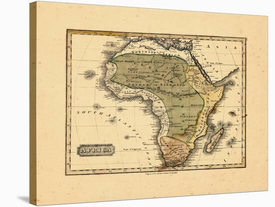 1828, Africa-null-Stretched Canvas