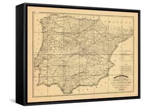 1829, Portugal, Spain-null-Framed Stretched Canvas