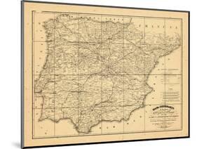 1829, Portugal, Spain-null-Mounted Giclee Print