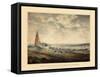 1830, Portland Harbour, Maine-null-Framed Stretched Canvas