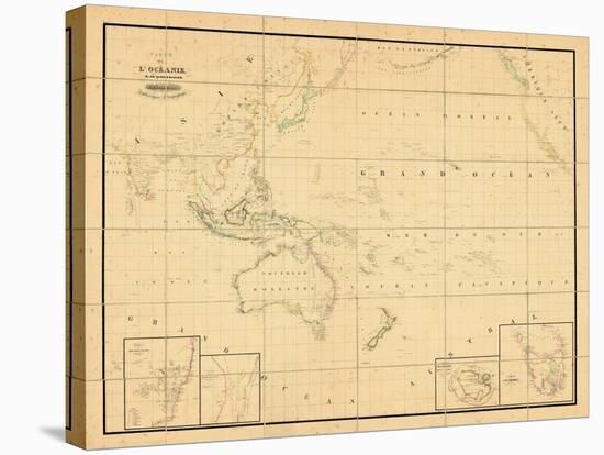 1831, Indonesia, Malaysia, Philippines, Oceania-null-Stretched Canvas