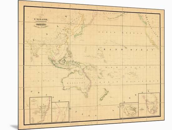 1831, Indonesia, Malaysia, Philippines, Oceania-null-Mounted Giclee Print