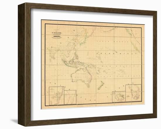 1831, Indonesia, Malaysia, Philippines, Oceania-null-Framed Giclee Print