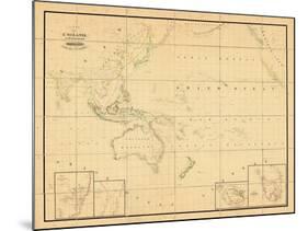 1831, Indonesia, Malaysia, Philippines, Oceania-null-Mounted Giclee Print