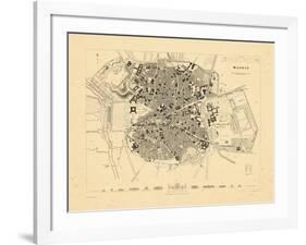 1831, Madrid, Spain-null-Framed Giclee Print