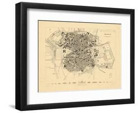 1831, Madrid, Spain-null-Framed Premium Giclee Print