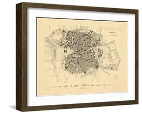 1831, Madrid, Spain-null-Framed Giclee Print