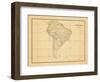 1831, South America-null-Framed Giclee Print