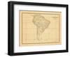 1831, South America-null-Framed Giclee Print