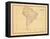 1831, South America-null-Framed Stretched Canvas